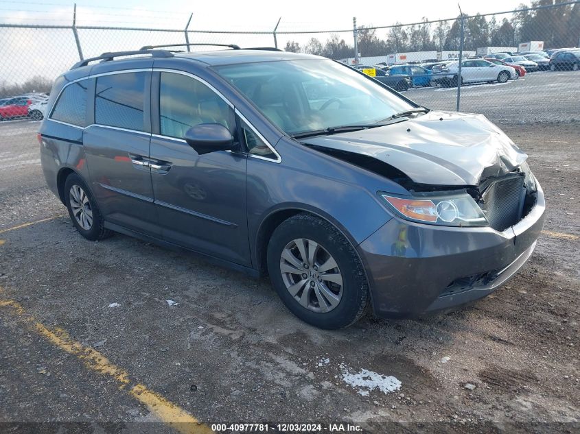 VIN 5FNRL5H64FB129499 2015 Honda Odyssey, Ex-L no.1