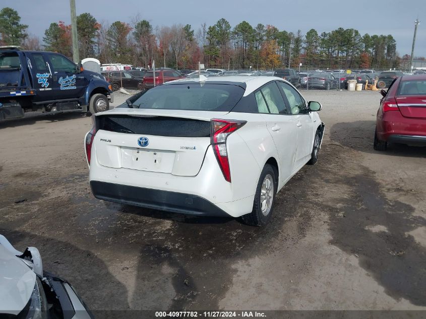 VIN JTDKBRFU3H3044599 2017 Toyota Prius, Two no.4