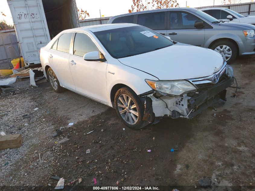 VIN 4T1BD1FK3EU111049 2014 Toyota Camry, Hybrid Xle no.1