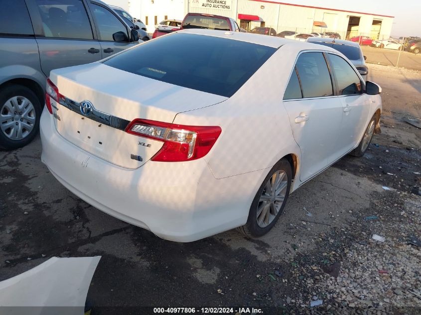 VIN 4T1BD1FK3EU111049 2014 Toyota Camry, Hybrid Xle no.4