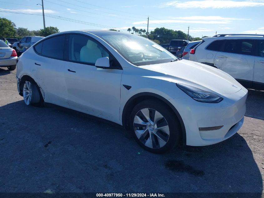 VIN 5YJYGDED5MF115203 2021 Tesla Model Y, Standard... no.1