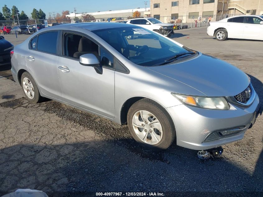 VIN 19XFB2F52DE207523 2013 Honda Civic, LX no.1