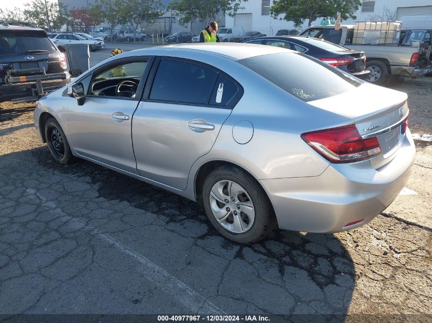 VIN 19XFB2F52DE207523 2013 Honda Civic, LX no.3