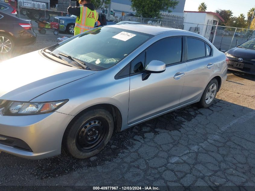 VIN 19XFB2F52DE207523 2013 Honda Civic, LX no.6