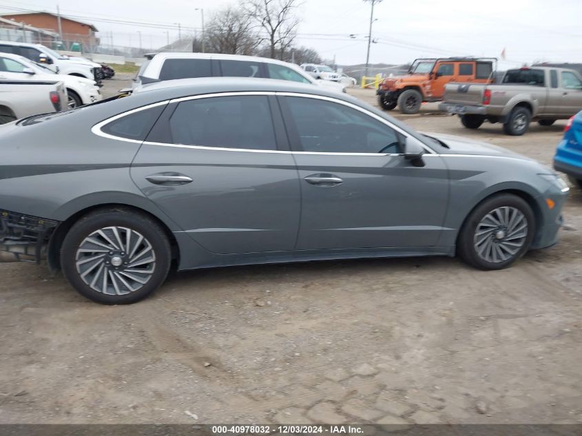 2023 Hyundai Sonata Hybrid Sel VIN: KMHL34JJ1PA058640 Lot: 40978032