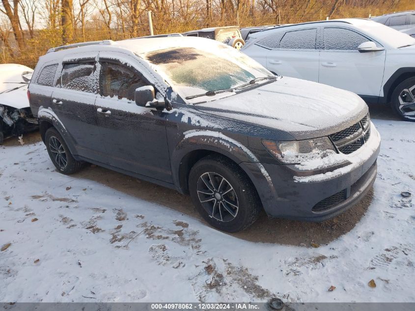 VIN 3C4PDCAB0HT601458 2017 Dodge Journey, SE no.1