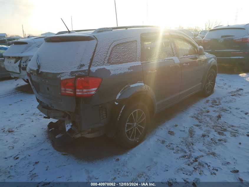 VIN 3C4PDCAB0HT601458 2017 Dodge Journey, SE no.4