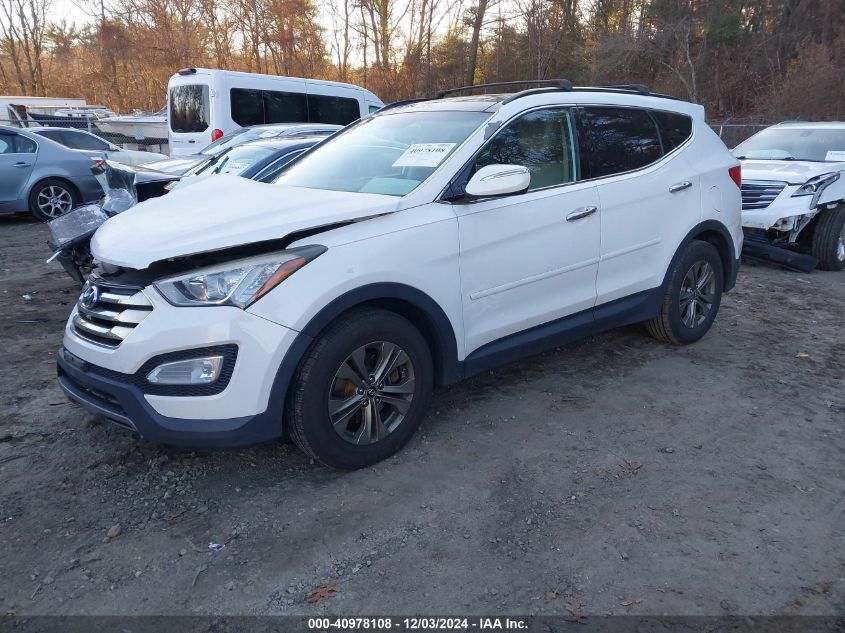 2014 HYUNDAI SANTA FE SPORT 2.4L - 5XYZUDLB4EG129473