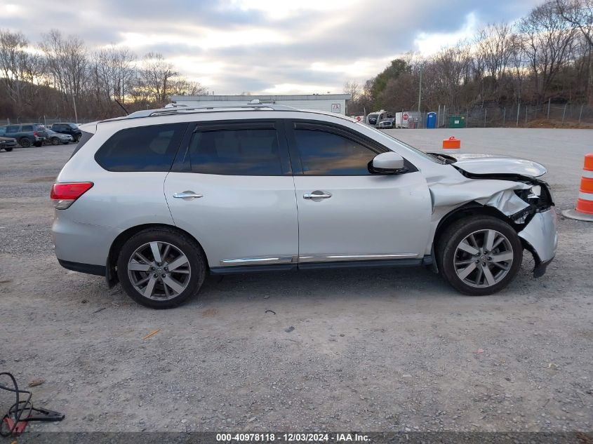 2014 Nissan Pathfinder Platinum VIN: 5N1AR2MM5EC647207 Lot: 40978118