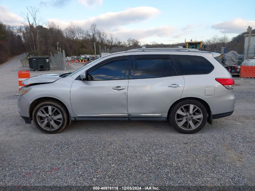 2014 Nissan Pathfinder Platinum VIN: 5N1AR2MM5EC647207 Lot: 40978118