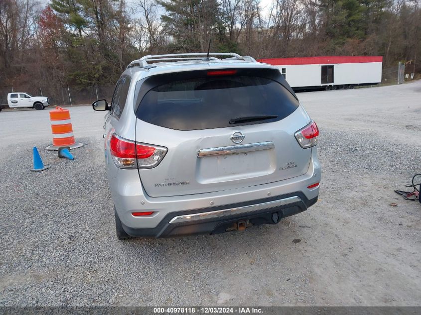 2014 Nissan Pathfinder Platinum VIN: 5N1AR2MM5EC647207 Lot: 40978118