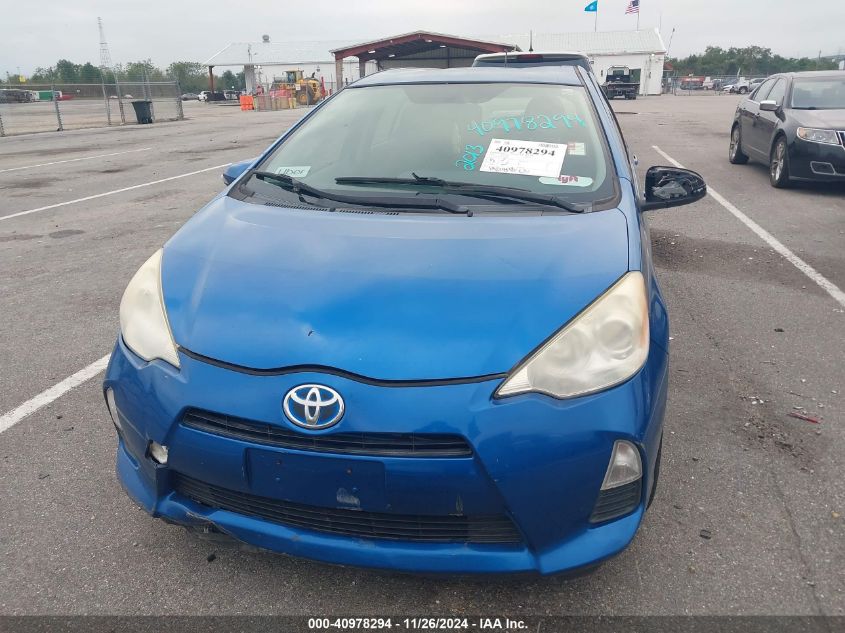 2013 Toyota Prius C Two VIN: JTDKDTB38D1045516 Lot: 40978294