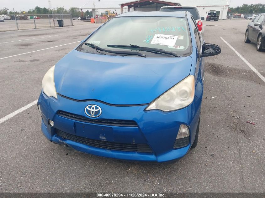 2013 Toyota Prius C Two VIN: JTDKDTB38D1045516 Lot: 40978294