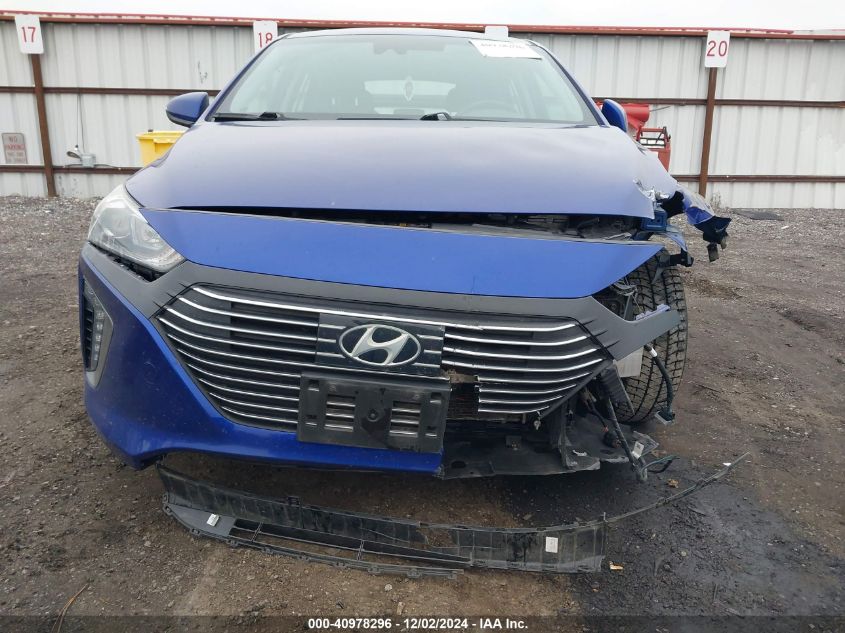VIN KMHC75LCXKU145260 2019 HYUNDAI IONIQ HYBRID SEL