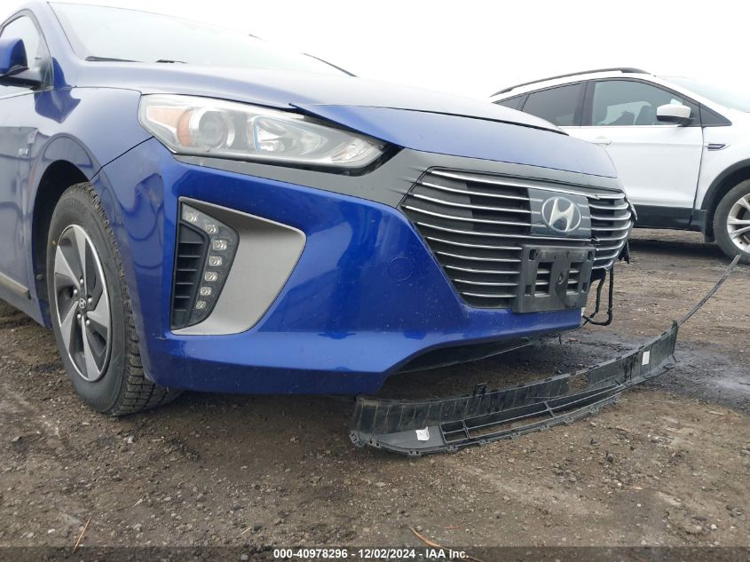 VIN KMHC75LCXKU145260 2019 HYUNDAI IONIQ HYBRID SEL
