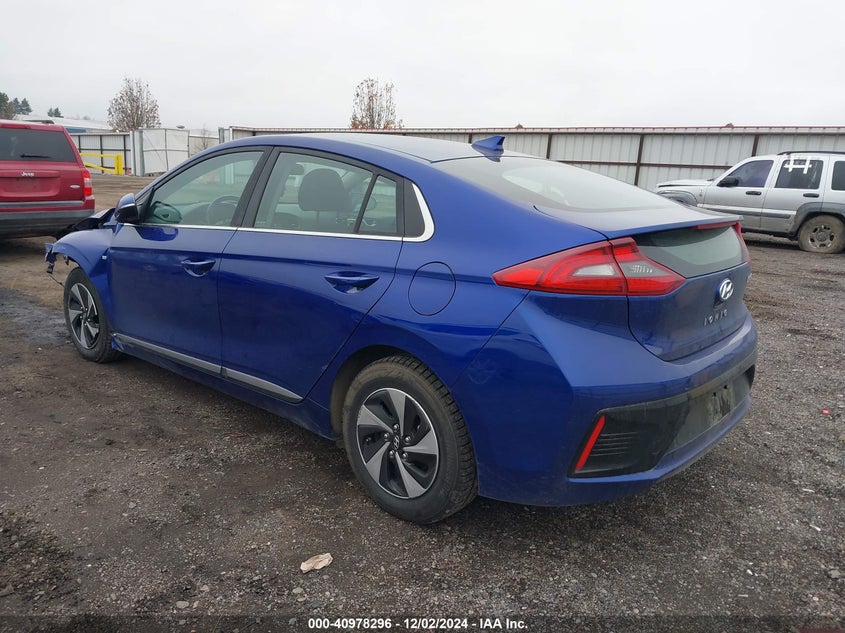 VIN KMHC75LCXKU145260 2019 HYUNDAI IONIQ HYBRID SEL