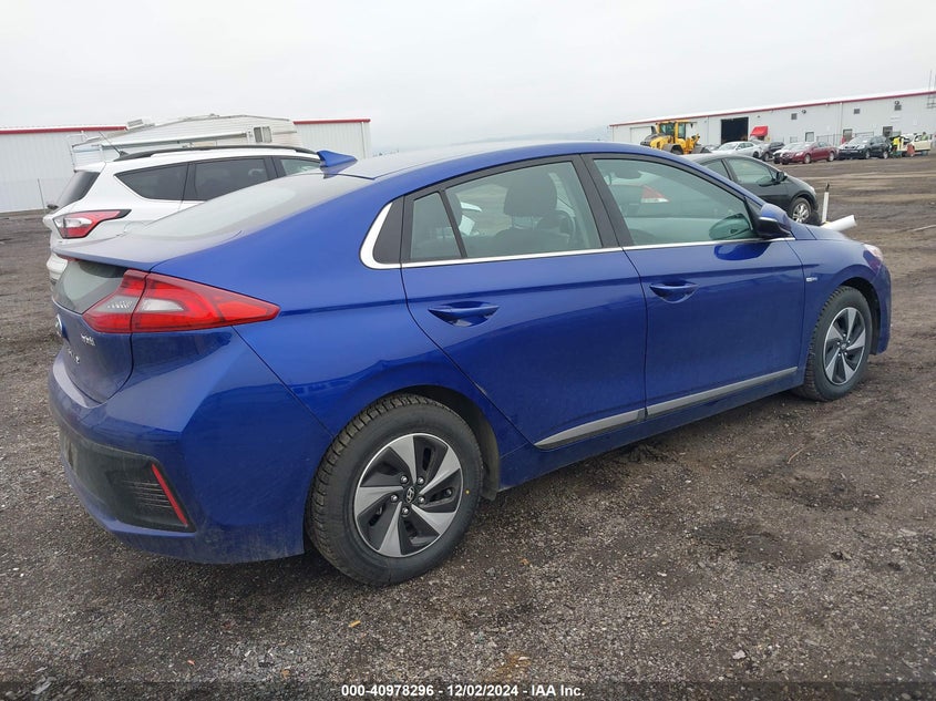 VIN KMHC75LCXKU145260 2019 HYUNDAI IONIQ HYBRID SEL