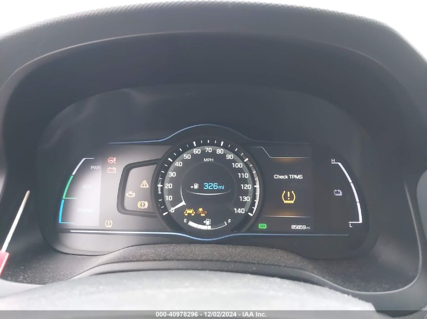 VIN KMHC75LCXKU145260 2019 HYUNDAI IONIQ HYBRID SEL