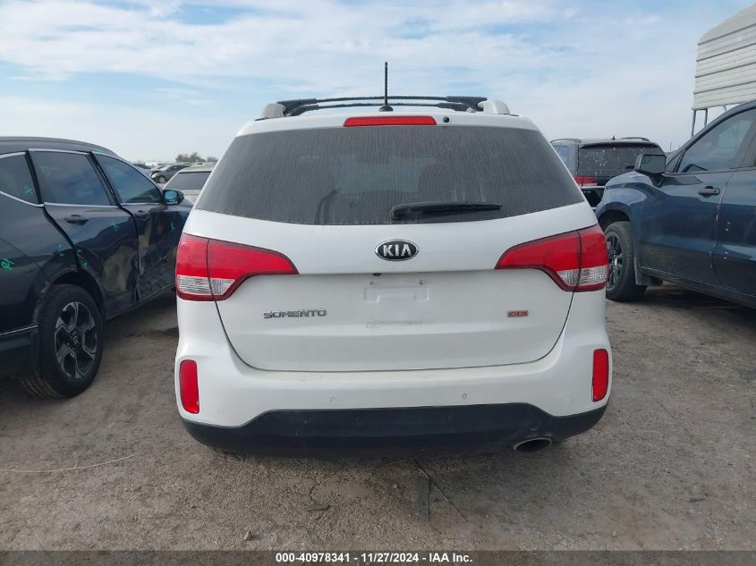 2014 Kia Sorento Lx VIN: 5XYKT4A67EG511958 Lot: 40978341