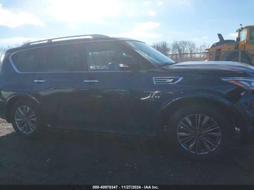 2020 Infiniti Qx80 Luxe Awd VIN: JN8AZ2NE8L9255722 Lot: 40978347