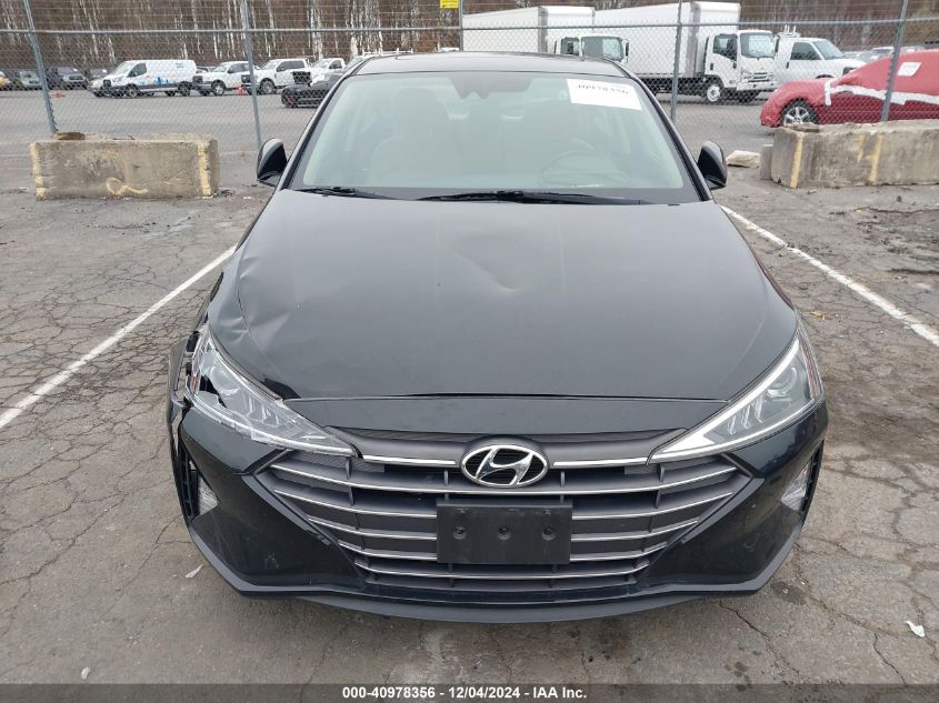 2019 Hyundai Elantra Value Edition VIN: 5NPD84LF2KH492005 Lot: 40978356