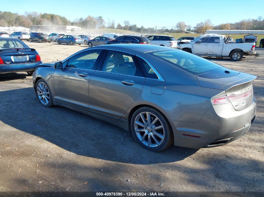 VIN 3LN6L2J99GR620863 2016 Lincoln MKZ no.3