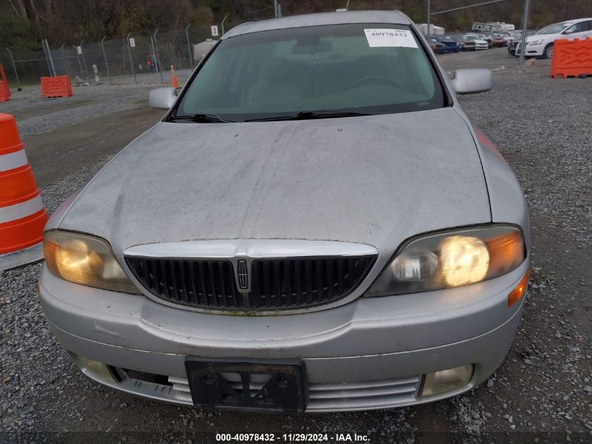 2000 Lincoln Ls VIN: 1LNHM86S2YY789050 Lot: 40978432