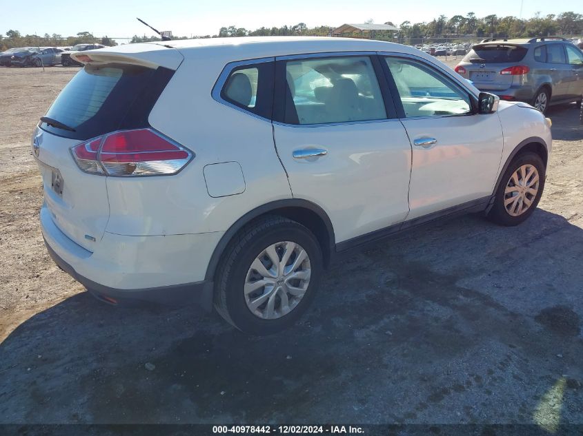 VIN 5N1AT2MT2EC780001 2014 Nissan Rogue, S no.4