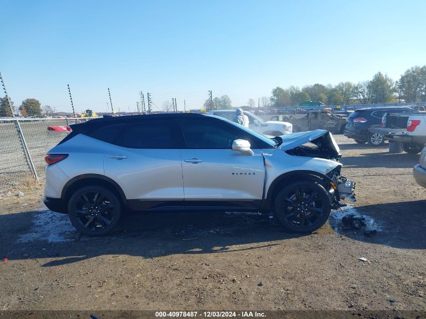 2022 Chevrolet Blazer Fwd Rs VIN: 3GNKBERS1NS159167 Lot: 40978487