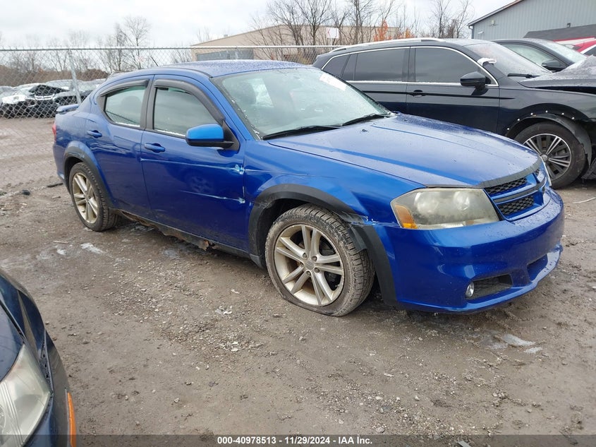 2013 DODGE AVENGER SXT - 1C3CDZCG2DN742363