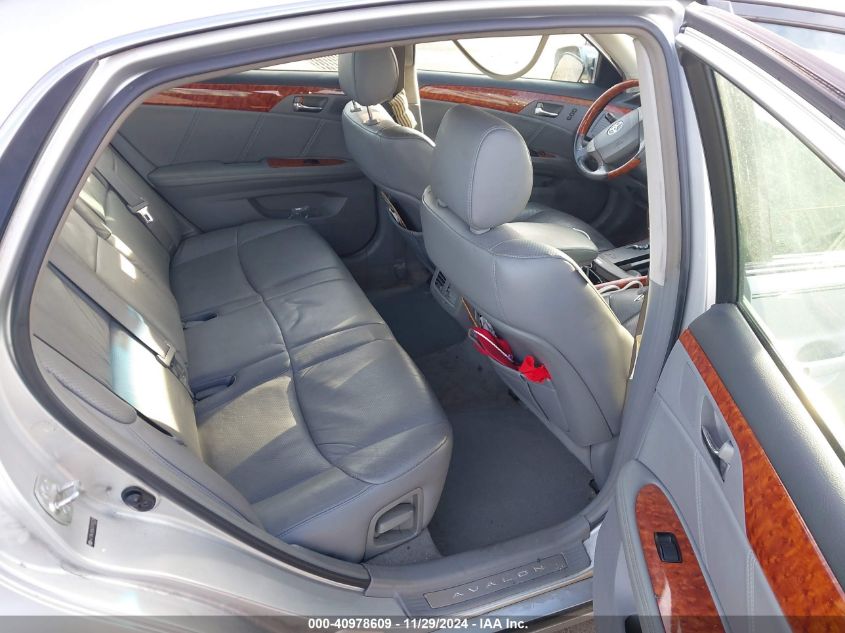 2007 Toyota Avalon Limited VIN: 4T1BK36B37U176739 Lot: 40978609