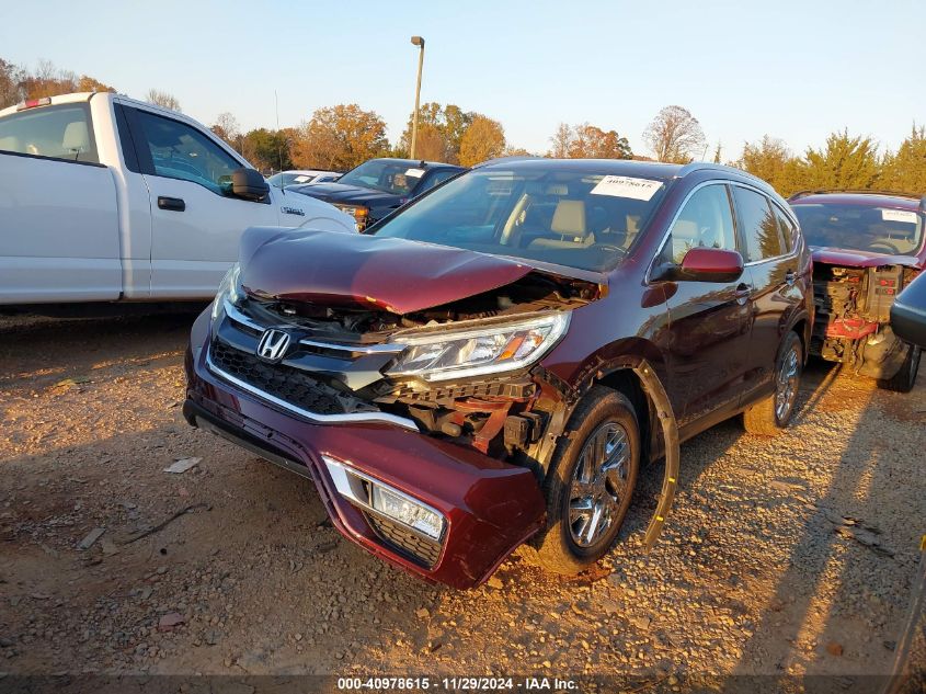 VIN 2HKRM4H73FH607431 2015 Honda CR-V, Ex-L no.2