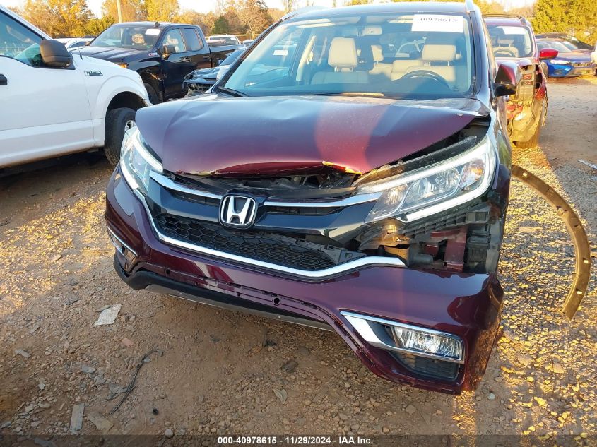 VIN 2HKRM4H73FH607431 2015 Honda CR-V, Ex-L no.6