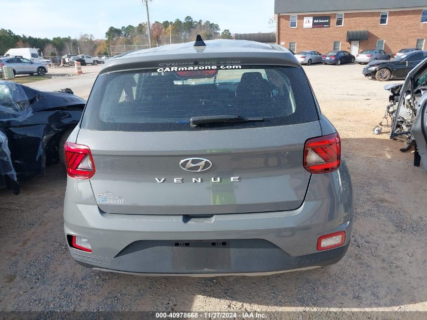 2022 Hyundai Venue Se VIN: KMHRB8A30NU172260 Lot: 40978668