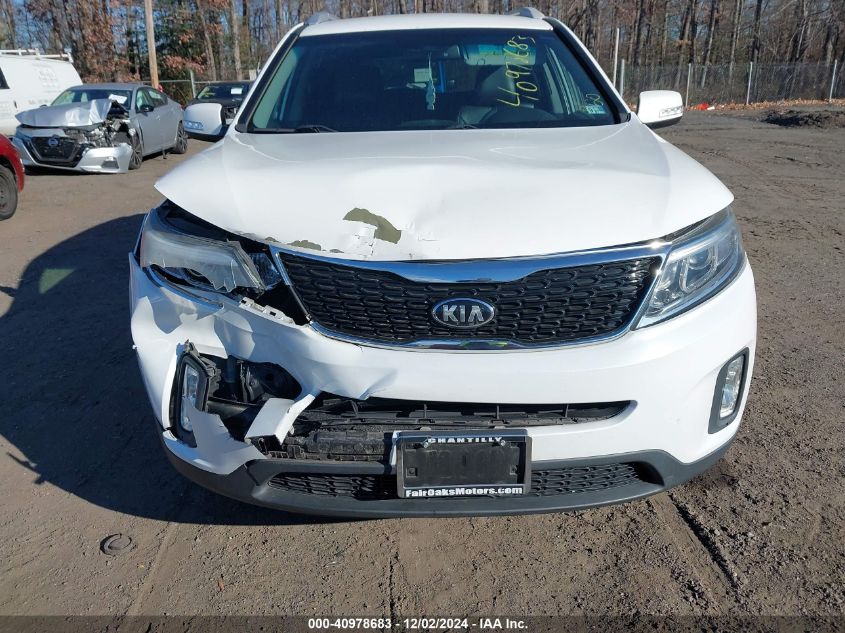 2015 Kia Sorento Lx VIN: 5XYKTCA64FG644950 Lot: 40978683