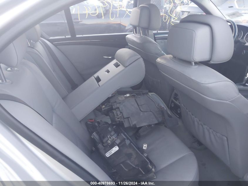 2008 BMW 535I VIN: WBANW13508CZ76661 Lot: 40978693