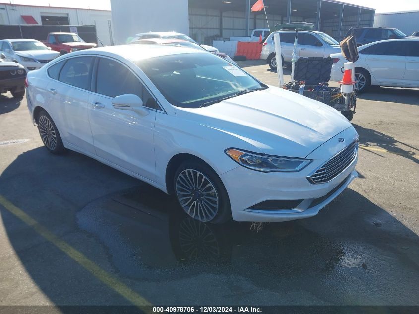 VIN 3FA6P0H96JR244638 2018 FORD FUSION no.1