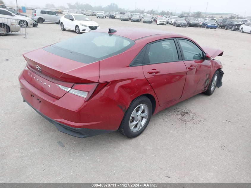 2021 HYUNDAI ELANTRA VIN: KMHLL4AG3MU128900