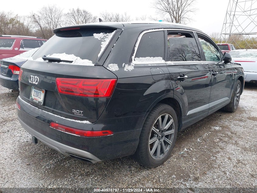 VIN WA1VAAF73JD037061 2018 AUDI Q7 3.0T PREMIUM