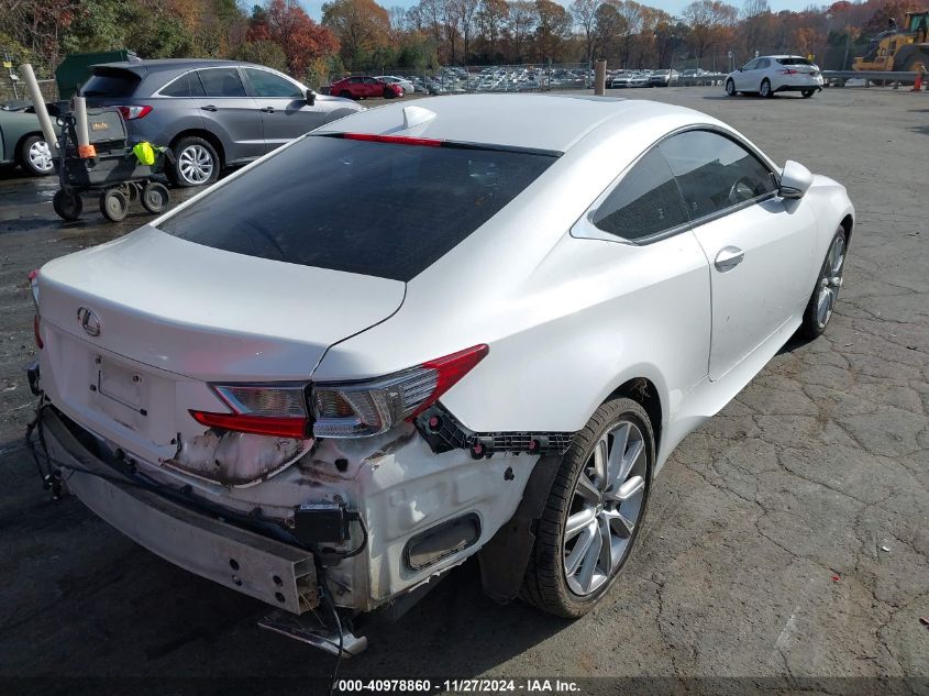 VIN JTHSE5BC5F5003498 2015 Lexus RC, 350 no.4