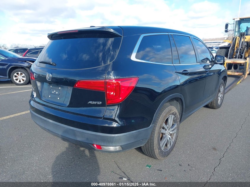 Vin: 5fnyf6h55hb057148, lot: 41468677, honda pilot ex-l 20174