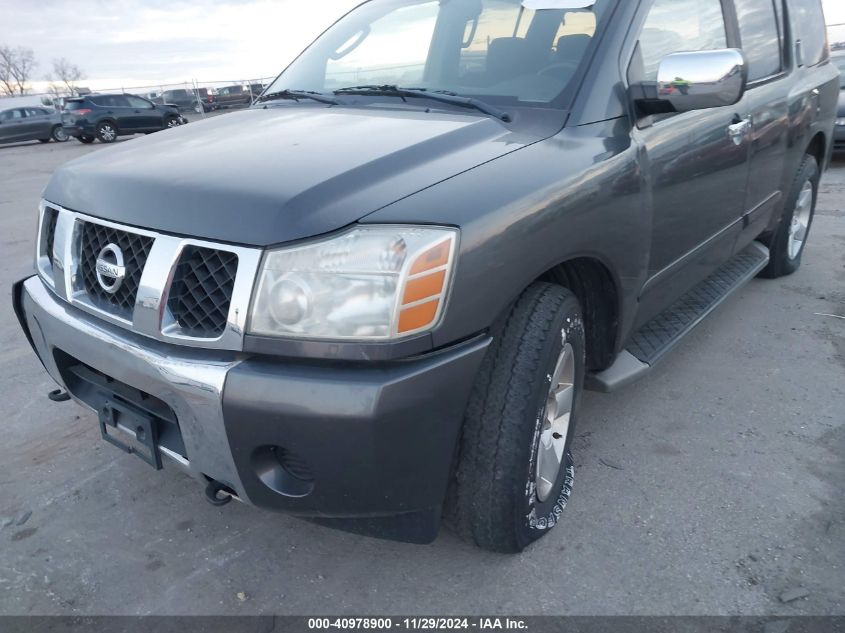 2004 Nissan Pathfinder Armada Se VIN: 5N1AA08B34N722929 Lot: 40978900