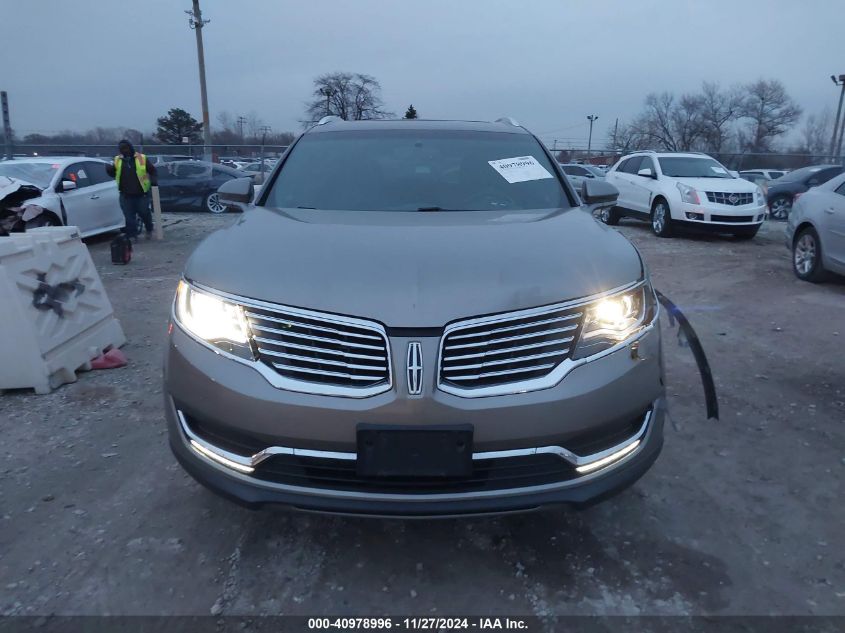 VIN 2LMTJ6KR8GBL74244 2016 Lincoln MKX, Select no.12