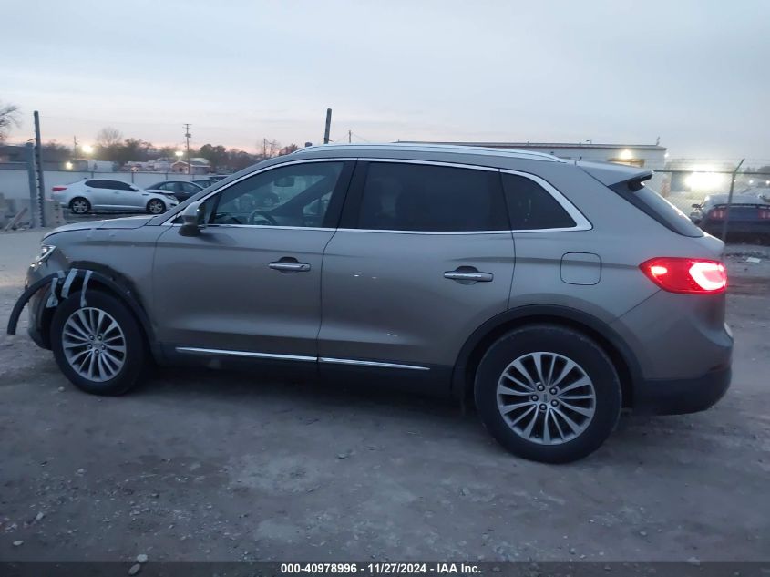 VIN 2LMTJ6KR8GBL74244 2016 Lincoln MKX, Select no.14