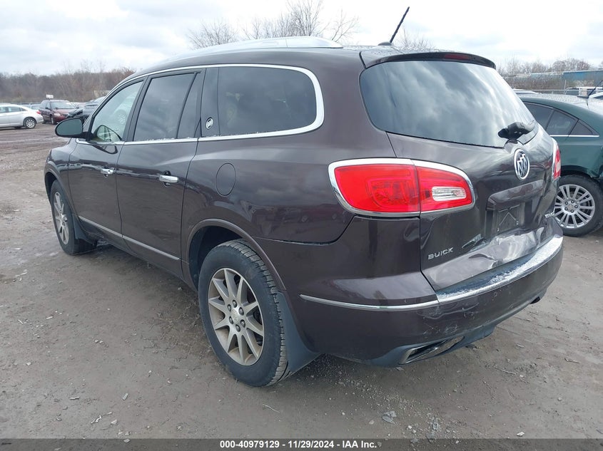 Vin: 5gakvbkd3fj147665, lot: 41468946, buick enclave leather 20153