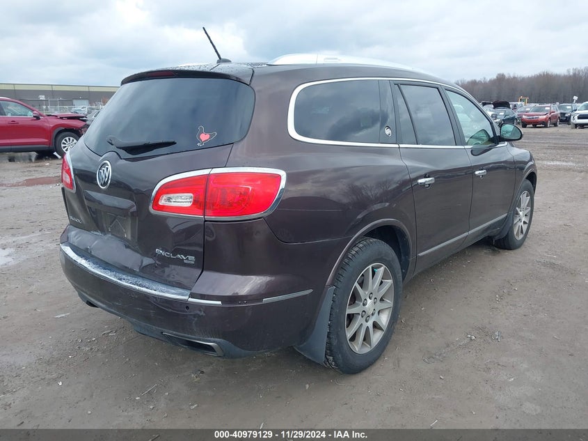 Vin: 5gakvbkd3fj147665, lot: 41468946, buick enclave leather 20154