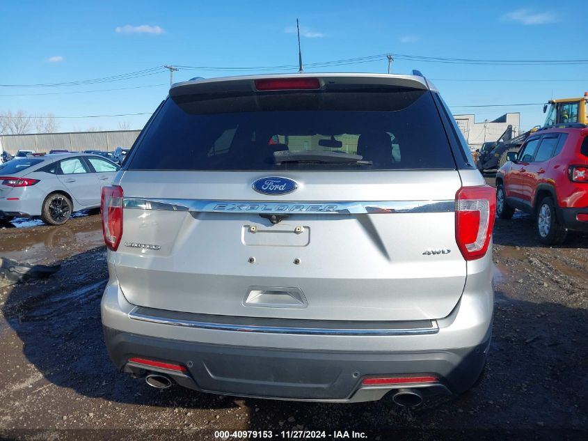 VIN 1FM5K8F8XJGB66431 2018 Ford Explorer, Limited no.17