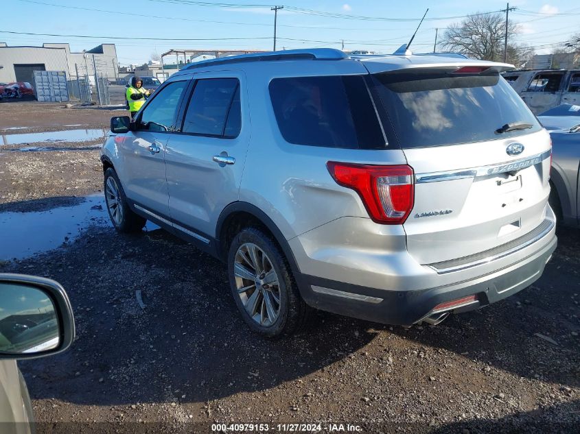 VIN 1FM5K8F8XJGB66431 2018 Ford Explorer, Limited no.3