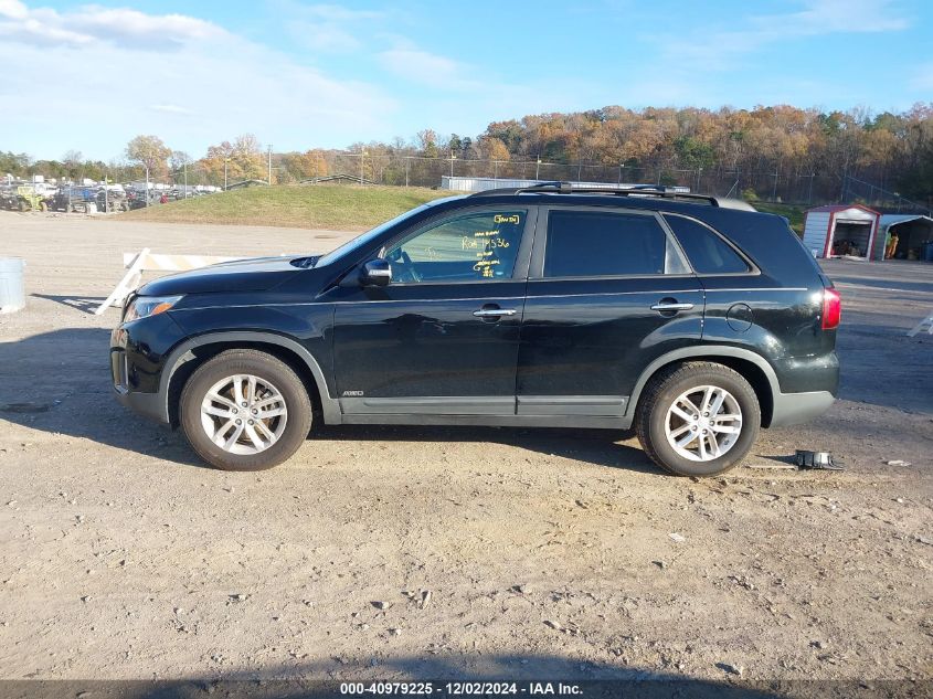 2015 KIA SORENTO LX - 5XYKTCA66FG554120