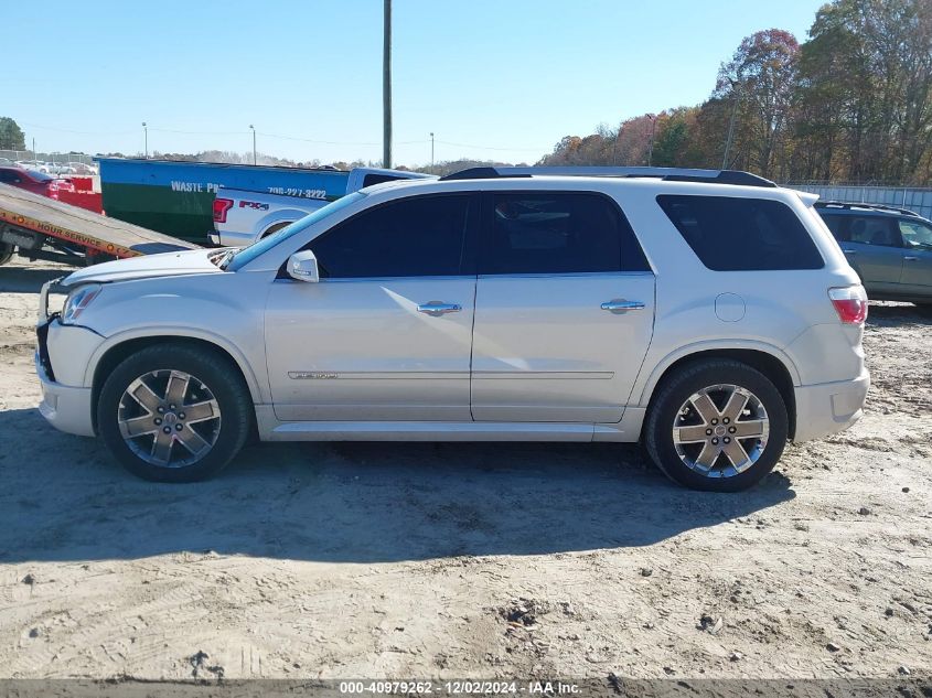 2011 GMC Acadia Denali VIN: 1GKKVTED9BJ239801 Lot: 40979262